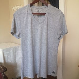 3/$20 Reebok short sleeve v-neck tee shirt